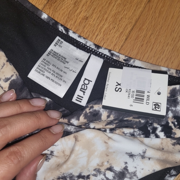 P1. NWT BAR III WET'N WILD 2 PIECE BIKINI SET - Picture 3 of 8